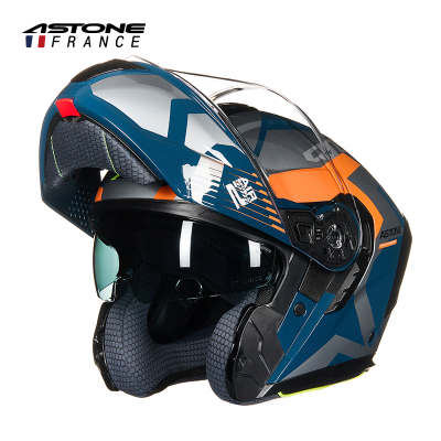 ASTONE-RT6 ZB02 双镜片 揭面盔